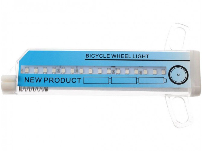 LED svetlo do výpletu kolesa - Cyklo light LC-D016