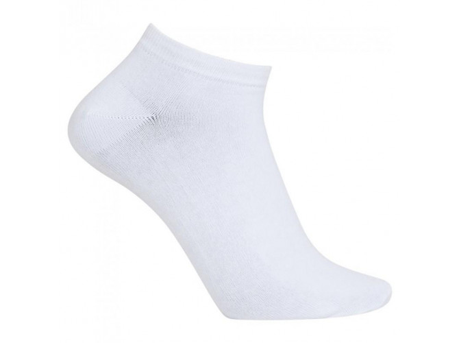 30x Bambusové členkové ponožky - Biele 43-46