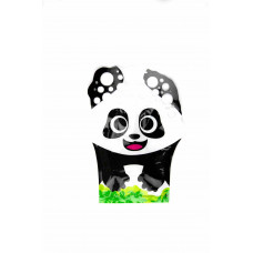 Rukavice s bublifukom - panda