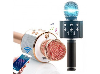 Karaoke mikrofón WS-858 - ružová