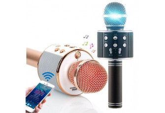 Karaoke mikrofón WS-858 - ružová