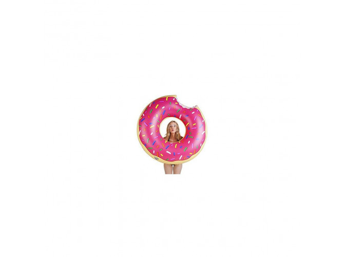 Nafukovací kruh Donut - ružový (120cm)