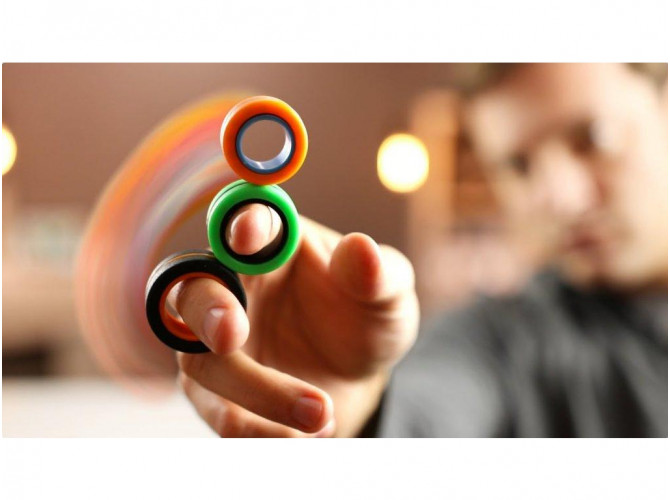 Magnetic rings - fidget spiner novej generácie