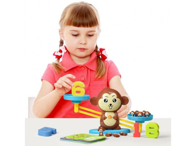 Chytré počítanie s opičkou pre deti